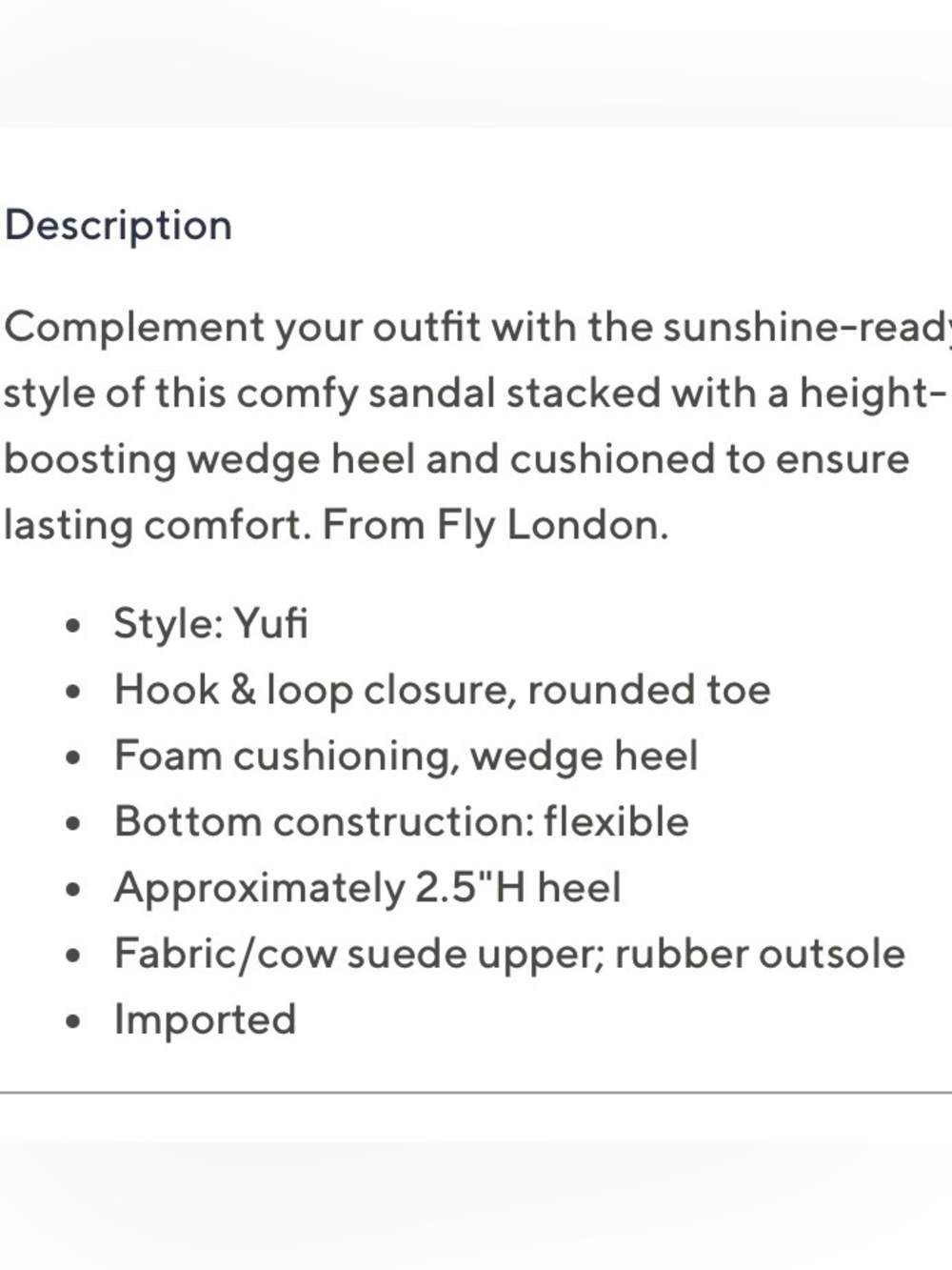 Fly London Yufi Platform Wedge Heel Gladiator Sandals Red Sporty Size 41 10 - Picture 13 of 16